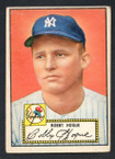 1952 Topps Baseball # 009 Bobby Hogue New York Yankees VG-1
