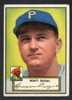 1952 Topps Baseball # 012 Monty Basgall Pittsburgh Pirates VG