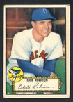 1952 Topps Baseball # 032 Eddie Robinson Chicago White Sox VG