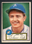 1952 Topps Baseball # 034 Elmer Valo Philadelphia Athletics EX