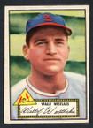 1952 Topps Baseball # 038 Wally Westlake St. Louis Cardinals EX