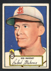1952 Topps Baseball # 058 Bob Mahoney St. Louis Browns EX-1