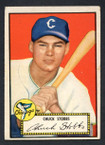1952 Topps Baseball # 062 Chuck Stobbs Chicago White Sox VG-2