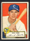 1952 Topps Baseball # 062 Chuck Stobbs Chicago White Sox VG-3
