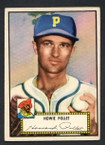 1952 Topps Baseball # 063 Howie Pollet Pittsburgh Pirates VG