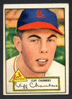 1952 Topps Baseball # 068 Cliff Chambers St. Louis Cardinals VG