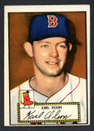 1952 Topps Baseball # 072 Karl Olson Boston Braves VG