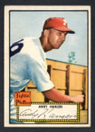1952 Topps Baseball # 074 Andy Hansen Philadelphia Phillies EX