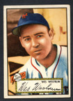 1952 Topps Baseball # 075 Wes Westrum New York Giants VG-2