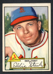 1952 Topps Baseball # 076 Eddie Stanky St. Louis Cardinals EX