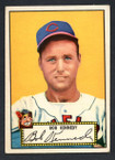 1952 Topps Baseball # 077 Bob Kennedy Cleveland Indians EX