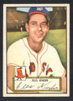 1952 Topps Baseball # 078 Ellis Kinder Boston Braves EX-1