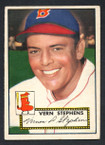 1952 Topps Baseball # 084 Vern Stephens Boston Braves EX-1