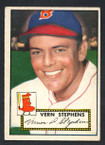 1952 Topps Baseball # 084 Vern Stephens Boston Braves VG-2
