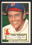 1952 Topps Baseball # 084 Vern Stephens Boston Braves VG-3