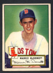 1952 Topps Baseball # 119 Maurice McDermott Boston Braves VG