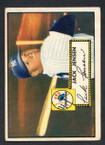 1952 Topps Baseball # 122 Jack Jensen New York Yankees VG-1