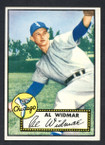 1952 Topps Baseball # 133 Al Widmar Chicago White Sox EX-2