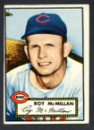 1952 Topps Baseball # 137 Roy McMillan Cincinnati Reds VG-1
