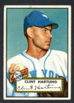 1952 Topps Baseball # 141 Clint Hartung New York Giants EX