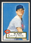 1952 Topps Baseball # 144 Ed Blake Cincinnati Reds VG-1
