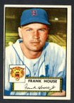 1952 Topps Baseball # 146 Frank House Detroit Tigers VG