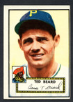 1952 Topps Baseball # 150 Ted Beard Pittsburgh Pirates VG-2