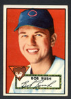 1952 Topps Baseball # 153 Bob Rush Chicago Cubs EX-1