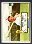1952 Topps Baseball # 160 Owen Friend St. Louis Browns EX-2