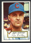 1952 Topps Baseball # 204 Ron Northey Chicago Cubs VG-3