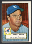 1952 Topps Baseball # 215 Hank Bauer New York Yankees VG-1