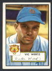 1952 Topps Baseball # 244 Vic Wertz Detroit Tigers EX-3