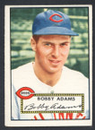 1952 Topps Baseball # 249 Bobby Adams Cincinnati Reds EX-2