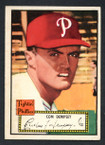 1952 Topps Baseball # 044 Con Dempsey Philadelphia Phillies EX-2