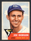 1953 Topps Baseball # 005  Joe Dobson Chicago White Sox EX-1