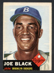 1953 Topps Baseball # 081  Joe Black Brooklyn Dodgers EX