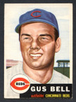 1953 Topps Baseball # 118  Gus Bell Cincinnati Reds EX