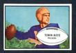 1953 Bowman Football # 028  Tobin Rote Green Bay Packers EX-1
