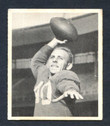 1948 Bowman Football # 019 Art Faircloth New York Giants EX