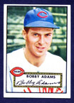 1952 Topps Baseball # 249  Bobby Adams Cincinnati Reds EX