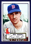 1952 Topps Baseball # 177  Bill Wight Boston Braves EX