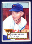 1952 Topps Baseball # 127  Paul Minner Chicago Cubs EX