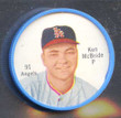 1962 Salada Coins #  91 a Ken McBride RB  Los Angeles Angels EX/MT