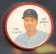 1962 Salada Coins #  202  Art Ditmar  Kansas City Athletics NM
