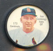 1962 Salada Coins #  173 a Joe Cunningham Cardinals  St. Louis Cardinals EX/MT