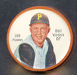 1962 Salada Coins #  168  Bill Virdon  Pittsburgh Pirates NM
