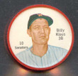1962 Salada Coins #  10  Billy Klaus  Washington Senators EX/MT