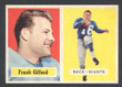 1957 Topps Football # 088  Frank Gifford New York Giants NM
