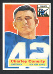 1956 Topps Football # 077  Charley Conerly New York Giants NM