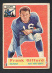 1956 Topps Football # 053  Frank Gifford New York Giants G